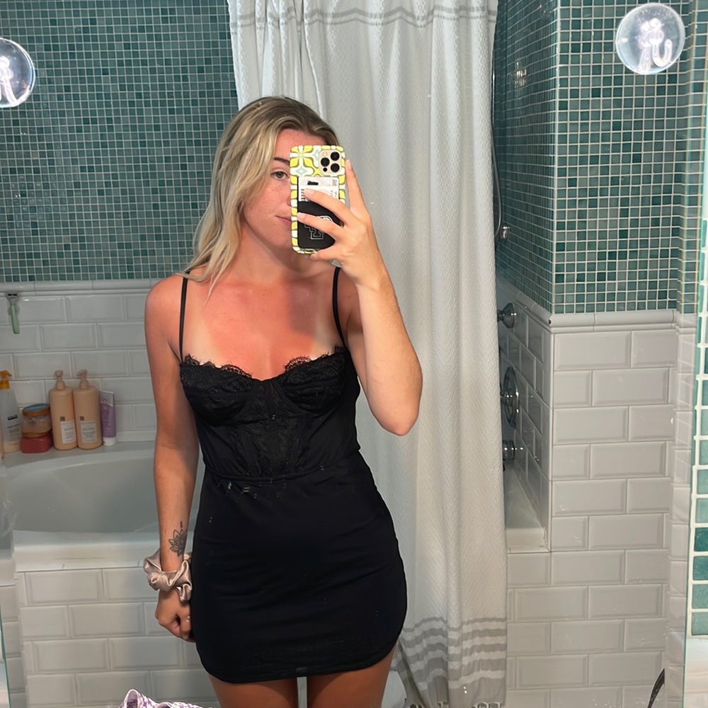 Urban outfitters corset dress